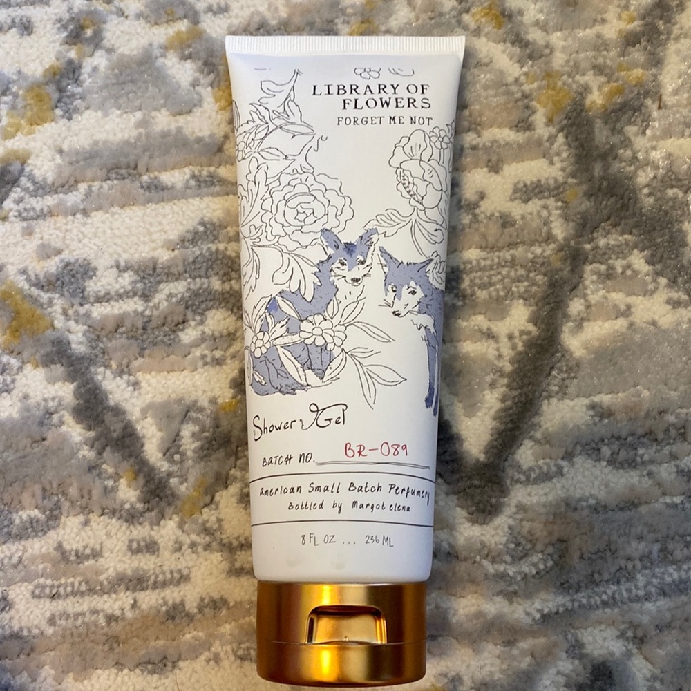 Library of Flowers by Margot Elena shower gel Forget Me Not NEW